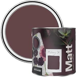 Rust-Oleum Colours Matt Emulsion Wall and Ceiling Paint Mulberry Street 2.5L Rust-Oleum Colours Matt Emulsion Wall and Ceiling Paint Mulberry Street 2.5L