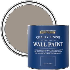Rust-Oleum Brown Wall and Ceiling Paint in a Chalky Matt Finish Whipped Truffle 2.5L Rust-Oleum Brown Wall and Ceiling Paint in a Chalky Matt Finish Whipped Truffle 2.5L