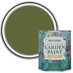 Rust-Oleum Green Mould-Resistant Garden Paint in Matt Finish Jasper 750ml Rust-Oleum Green Mould-Resistant Garden Paint in Matt Finish Jasper 750ml