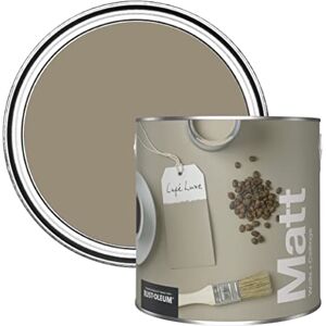 Rust-Oleum Colours Matt Emulsion Wall and Ceiling Paint Café Luxe 2.5L Rust-Oleum Colours Matt Emulsion Wall and Ceiling Paint Café Luxe 2.5L
