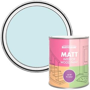 Rust-Oleum Blue Interior Wood Paint in Matt Finish Duck Egg 750ml Rust-Oleum Blue Interior Wood Paint in Matt Finish Duck Egg 750ml