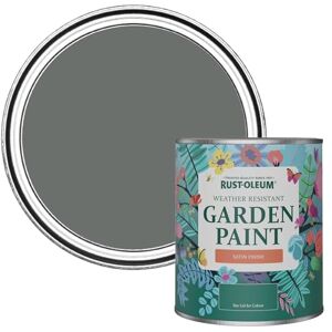 Rust-Oleum Mould Resistant Garden Paint in Satin Finish Ouseburn 750ml Rust-Oleum Mould Resistant Garden Paint in Satin Finish Ouseburn 750ml