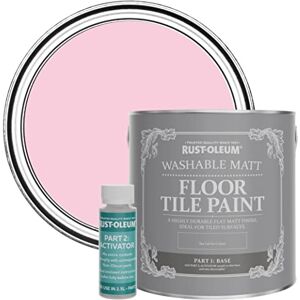 Rust-Oleum Pink Washable Matt Floor Tile Paint My Husband Said No 2.5L Rust-Oleum Pink Washable Matt Floor Tile Paint My Husband Said No 2.5L