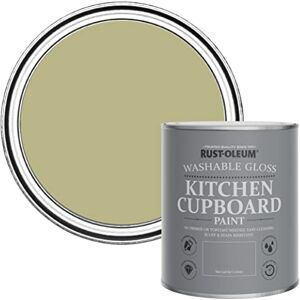 Rust-Oleum Green Kitchen Cupboard Paint in Gloss Finish Sage Green 750ml Rust-Oleum Green Kitchen Cupboard Paint in Gloss Finish Sage Green 750ml