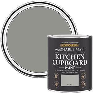 Rust-Oleum Grey Kitchen Cupboard Paint in Matt Finish Grey Tree 750ml Rust-Oleum Grey Kitchen Cupboard Paint in Matt Finish Grey Tree 750ml