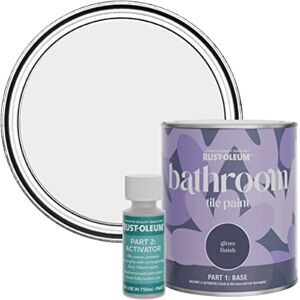 Rust-Oleum Purple Water-Resistant Bathroom Tile Paint in Gloss Finish Fleur 750ml Rust-Oleum Purple Water-Resistant Bathroom Tile Paint in Gloss Finish Fleur 750ml