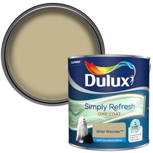 Dulux Simply Refresh One Coat Matt Emulsion Paint Wild Wonder 2.5L Dulux Simply Refresh One Coat Matt Emulsion Paint Wild Wonder 2.5L