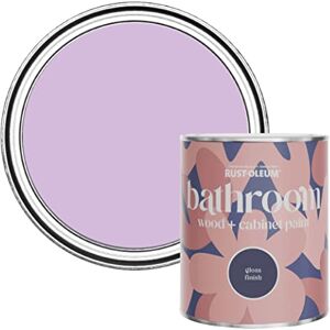 Rust-Oleum Purple Moisture Resistant Bathroom Wood and Cabinet Paint in Gloss Finish Violet Macaroon 750ml Rust-Oleum Purple Moisture Resistant Bathroom Wood and Cabinet Paint in Gloss Finish Violet Macaroon 750ml