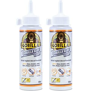 Gorilla 1244505 Glue Clear 170ml (2 Pack) Gorilla 1244505 Glue Clear 170ml (2 Pack)
