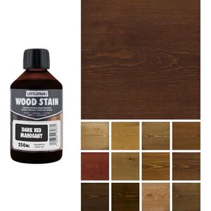 Littlefair's Wood Stain Water-Based (Dark Red Mahogany) – Non-Toxic, Eco-Friendly & Quick Drying Easy-to-Apply, Concentrated Formula for All Wood Types – 250ml Littlefair's Wood Stain Water-Based (Dark Red Mahogany) – Non-Toxic, Eco-Friendly & Quick Drying Easy-to-Apply, Concentrated Formula for All Wood Types – 250ml