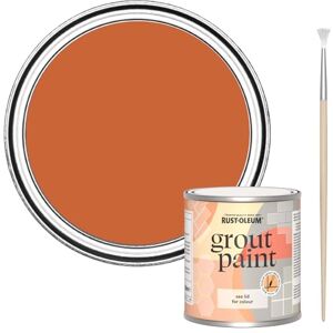 Rust-Oleum Orange Ultra-Durable Grout Paint Tiger Tea 250ml Rust-Oleum Orange Ultra-Durable Grout Paint Tiger Tea 250ml
