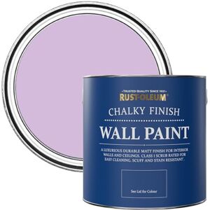 Rust-Oleum Purple Wall and Ceiling Paint in a Chalky Matt Finish Violet Macaroon 2.5L Rust-Oleum Purple Wall and Ceiling Paint in a Chalky Matt Finish Violet Macaroon 2.5L