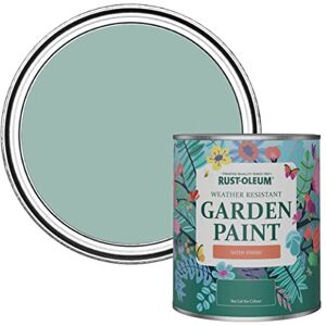 Rust-Oleum Blue Mould-Resistant Garden Paint In Satin Finish Coastal Blue 750ml Rust-Oleum Blue Mould-Resistant Garden Paint In Satin Finish Coastal Blue 750ml