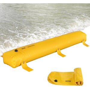 VEVOR Flood Barrier, 12 ft Length x 12 in Height Sandbag Alternative, Water Barrier for Flooding with Great Waterproof Effect, Reusable PVC Water Diversion Tubes, Flood Barriers for Home, Door, Garage VEVOR Flood Barrier, 12 ft Length x 12 in Height Sandbag Alternative, Water Barrier for Flooding with Great Waterproof Effect, Reusable PVC Water Diversion Tubes, Flood Barriers for Home, Door, Garage