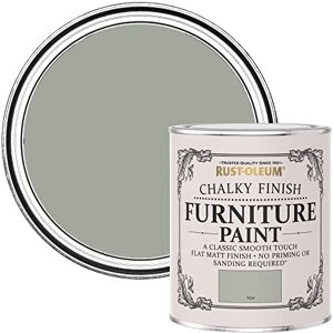 Rust-Oleum light Green Upcycled Furniture Paint in Chalky Finish Aloe 750ml Rust-Oleum light Green Upcycled Furniture Paint in Chalky Finish Aloe 750ml
