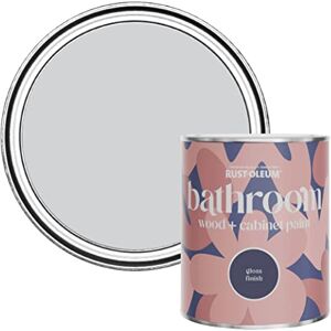 Rust-Oleum Grey Moisture Resistant Bathroom Wood and Cabinet Paint in Gloss Finish Lilac Rhapsody 750ml Rust-Oleum Grey Moisture Resistant Bathroom Wood and Cabinet Paint in Gloss Finish Lilac Rhapsody 750ml