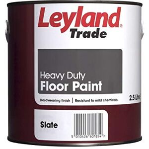 Leyland Trade Heavy Duty Floor Paint Slate 2.5L Leyland Trade Heavy Duty Floor Paint Slate 2.5L