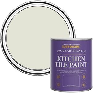 Rust-Oleum Beige water resistant Kitchen Tile Paint in Satin Finish Portland Stone 750ml Rust-Oleum Beige water resistant Kitchen Tile Paint in Satin Finish Portland Stone 750ml