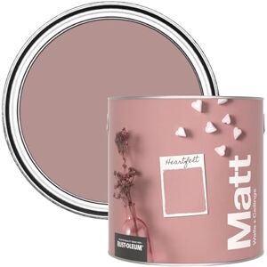 Rust-Oleum Colours Matt Emulsion Wall and Ceiling Paint Heartfelt 2.5L Rust-Oleum Colours Matt Emulsion Wall and Ceiling Paint Heartfelt 2.5L