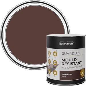 Rust-Oleum Red Guardian Mould Resistant Interior Wood Paint in Matt Finish Valentina 750ml Rust-Oleum Red Guardian Mould Resistant Interior Wood Paint in Matt Finish Valentina 750ml