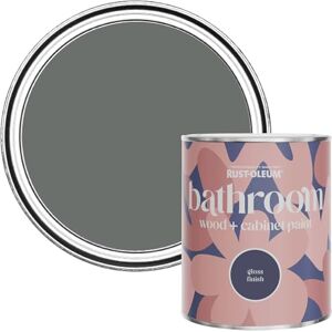 Rust-Oleum Mould, Mildew & Stain Resistant Bathroom Wood and Cabinet Paint in Gloss Finish Ouseburn 750ml Rust-Oleum Mould, Mildew & Stain Resistant Bathroom Wood and Cabinet Paint in Gloss Finish Ouseburn 750ml