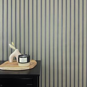 WALLCOVER Wallpaper Green Non-Woven Wallpaper Stripes Black Olive Green Panels Scandinavian Style Wall Panels Modern Slat Made in Germany WALLCOVER Wallpaper Green Non-Woven Wallpaper Stripes Black Olive Green Panels Scandinavian Style Wall Panels Modern Slat Made in Germany