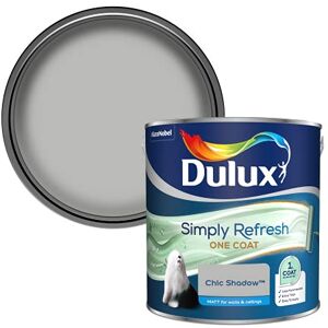 Dulux 5382894 Simply Refresh Matt Emulsion Paint, Chic Shadow, 2.5 L Dulux 5382894 Simply Refresh Matt Emulsion Paint, Chic Shadow, 2.5 L