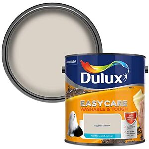 Dulux Easycare Washable & Tough Matt Emulsion Paint Egyptian Cotton 2.5L Dulux Easycare Washable & Tough Matt Emulsion Paint Egyptian Cotton 2.5L