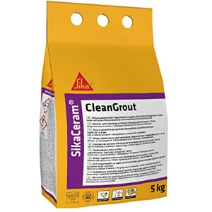 Sika – Ceram CleanGrout – High-Performance Floor and Wall Tile Grout – Water Repellent – UV Resistant – Frost Proof – Manhattan Grey – 5kg Sika – Ceram CleanGrout – High-Performance Floor and Wall Tile Grout – Water Repellent – UV Resistant – Frost Proof – Manhattan Grey – 5kg