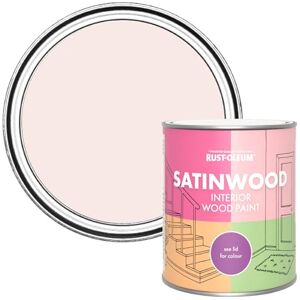 Rust-Oleum Pink Satinwood Interior Wood Paint China Rose 750ml Rust-Oleum Pink Satinwood Interior Wood Paint China Rose 750ml