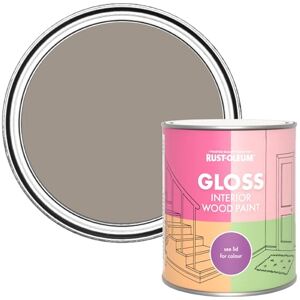 Rust-Oleum Brown Interior Wood Paint in Gloss Finish Whipped Truffle 750ml Rust-Oleum Brown Interior Wood Paint in Gloss Finish Whipped Truffle 750ml