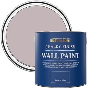 Rust-Oleum Purple Wall and Ceiling Paint in a Chalky Matt Finish Lilac Wine 2.5L Rust-Oleum Purple Wall and Ceiling Paint in a Chalky Matt Finish Lilac Wine 2.5L