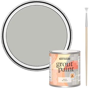 Rust-Oleum Grey Ultra-Durable Grout Paint Flint 250ml Rust-Oleum Grey Ultra-Durable Grout Paint Flint 250ml