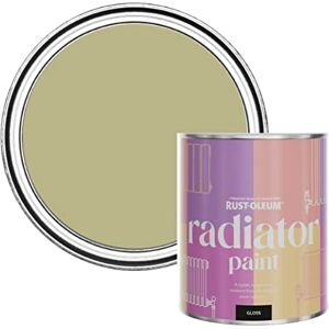 Rust-Oleum Green Heat Resistant Radiator Paint in Gloss Finish Sage Green 750ml Rust-Oleum Green Heat Resistant Radiator Paint in Gloss Finish Sage Green 750ml
