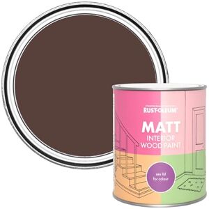 Rust-Oleum Red Interior Wood Paint in Matt Finish Valentina 750ml Rust-Oleum Red Interior Wood Paint in Matt Finish Valentina 750ml