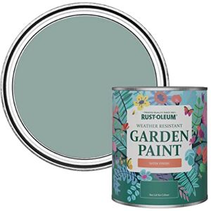 Rust-Oleum Blue Mould-Resistant Garden Paint In Satin Finish Gresham Blue 750ml Rust-Oleum Blue Mould-Resistant Garden Paint In Satin Finish Gresham Blue 750ml