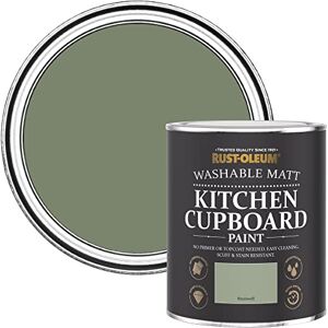 Rust-Oleum Green Kitchen Cupboard Paint in Matt Finish Bramwell 750ml Rust-Oleum Green Kitchen Cupboard Paint in Matt Finish Bramwell 750ml