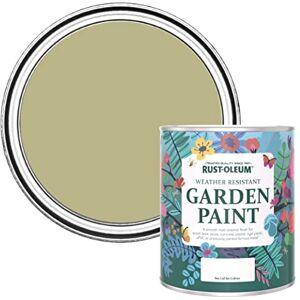 Rust-Oleum Green Mould Resistant Garden Paint in Matt Finish Sage Green 750ml Rust-Oleum Green Mould Resistant Garden Paint in Matt Finish Sage Green 750ml