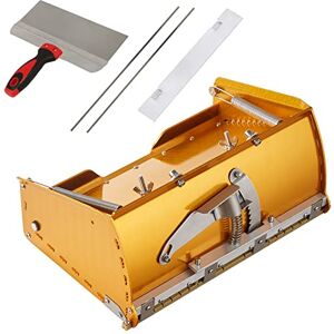 VEVOR Drywall Flat Box, 10-Inch Wide Quick Clean, Aluminum Finishing Mud Box for Plasterboard, Wallboard, Sheetrock, Bonus Mudguard, Extra 2 Stainless Steel Blades (10/12-Inch) VEVOR Drywall Flat Box, 10-Inch Wide Quick Clean, Aluminum Finishing Mud Box for Plasterboard, Wallboard, Sheetrock, Bonus Mudguard, Extra 2 Stainless Steel Blades (10/12-Inch)