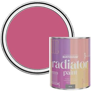 Rust-Oleum Pink Heat Resistant Radiator Paint in Satin Finish Raspberry Ripple 750ml Rust-Oleum Pink Heat Resistant Radiator Paint in Satin Finish Raspberry Ripple 750ml