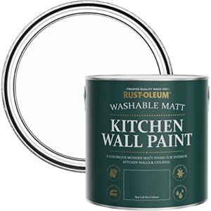 Rust-Oleum Light Green Washable Kitchen Wall Paint in Matt Finish Apple Blossom 2.5L Rust-Oleum Light Green Washable Kitchen Wall Paint in Matt Finish Apple Blossom 2.5L