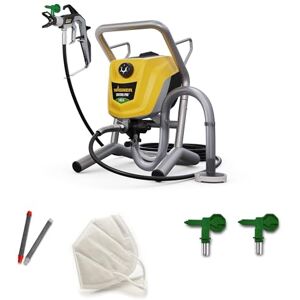 Wagner ControlPro 250M Airless Paint Sprayer for Wall & Ceiling/Wood & Metal paint interior and exterior usage, covers 15 m² in 2 min, 110 bar, adjustable spray pressure, 9 m hose Wagner ControlPro 250M Airless Paint Sprayer for Wall & Ceiling/Wood & Metal paint interior and exterior usage, covers 15 m² in 2 min, 110 bar, adjustable spray pressure, 9 m hose