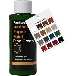 Furniture Clinic Leather Repair Paint & Dye Self Seal Colourant for Quick and Easy Leather Repair Suitable for Sofas, Car Seat, Shoes, Handbag, and More Pine Green, Furniture Clinic Leather Repair Paint & Dye Self Seal Colourant for Quick and Easy Leather Repair Suitable for Sofas, Car Seat, Shoes, Handbag, and More Pine Green,