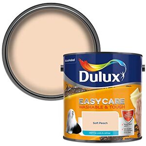 Dulux 5293132 Easycare Washable & Tough Matt Emulsion Paint For Walls And Ceilings - Soft Peach 2. 5 Litres