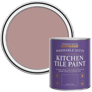 Rust-Oleum Pink water resistant Kitchen Tile Paint in Satin Finish Heartfelt 750ml Rust-Oleum Pink water resistant Kitchen Tile Paint in Satin Finish Heartfelt 750ml