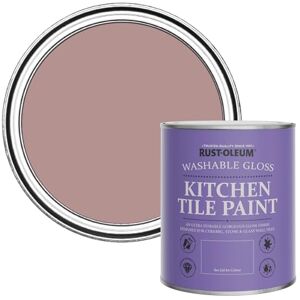 Rust-Oleum Pink water resistant Kitchen Tile Paint in Gloss Finish Heartfelt 750ml Rust-Oleum Pink water resistant Kitchen Tile Paint in Gloss Finish Heartfelt 750ml