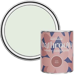 Rust-Oleum Green Moisture Resistant Bathroom Wood and Cabinet Paint in Satin Finish Sage Mist 750ml Rust-Oleum Green Moisture Resistant Bathroom Wood and Cabinet Paint in Satin Finish Sage Mist 750ml