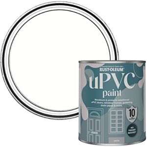 Rust-Oleum White uPVC Door and Window Paint In Satin Finish Chalk White 750ml Rust-Oleum White uPVC Door and Window Paint In Satin Finish Chalk White 750ml