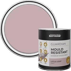 Rust-Oleum Pink Guardian Mould Resistant Interior Wood Paint in Matt Finish Little Light 750ml Rust-Oleum Pink Guardian Mould Resistant Interior Wood Paint in Matt Finish Little Light 750ml