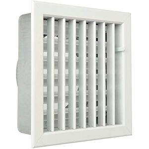 La Ventilazione The gcsib2020140-y Ventilation Grill Built-in for Fis, Aluminium Varnished White, 200爔 200爉m La Ventilazione The gcsib2020140-y Ventilation Grill Built-in for Fis, Aluminium Varnished White, 200爔 200爉m